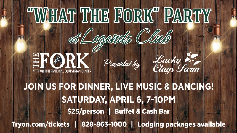 The "What the FORK" Party returns to TIEC April 6 - make plans to join us!