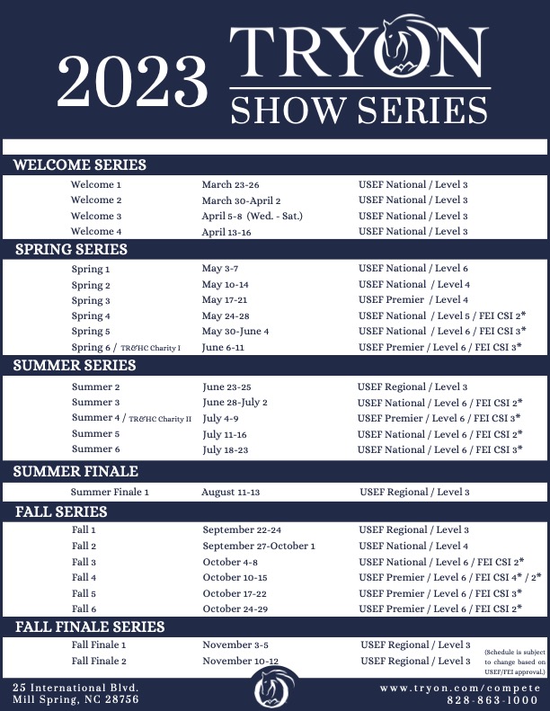 2023 Schedule-Updated 3_1