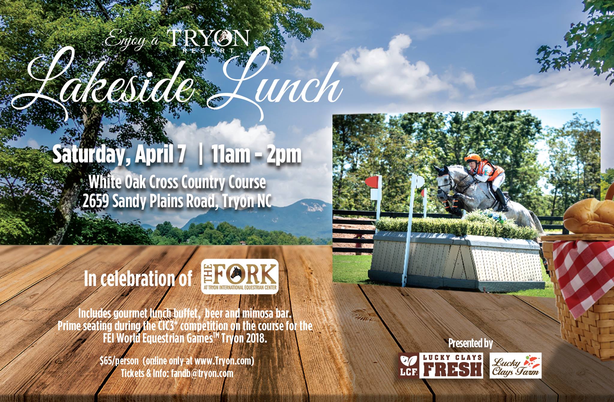 lake side lunch
