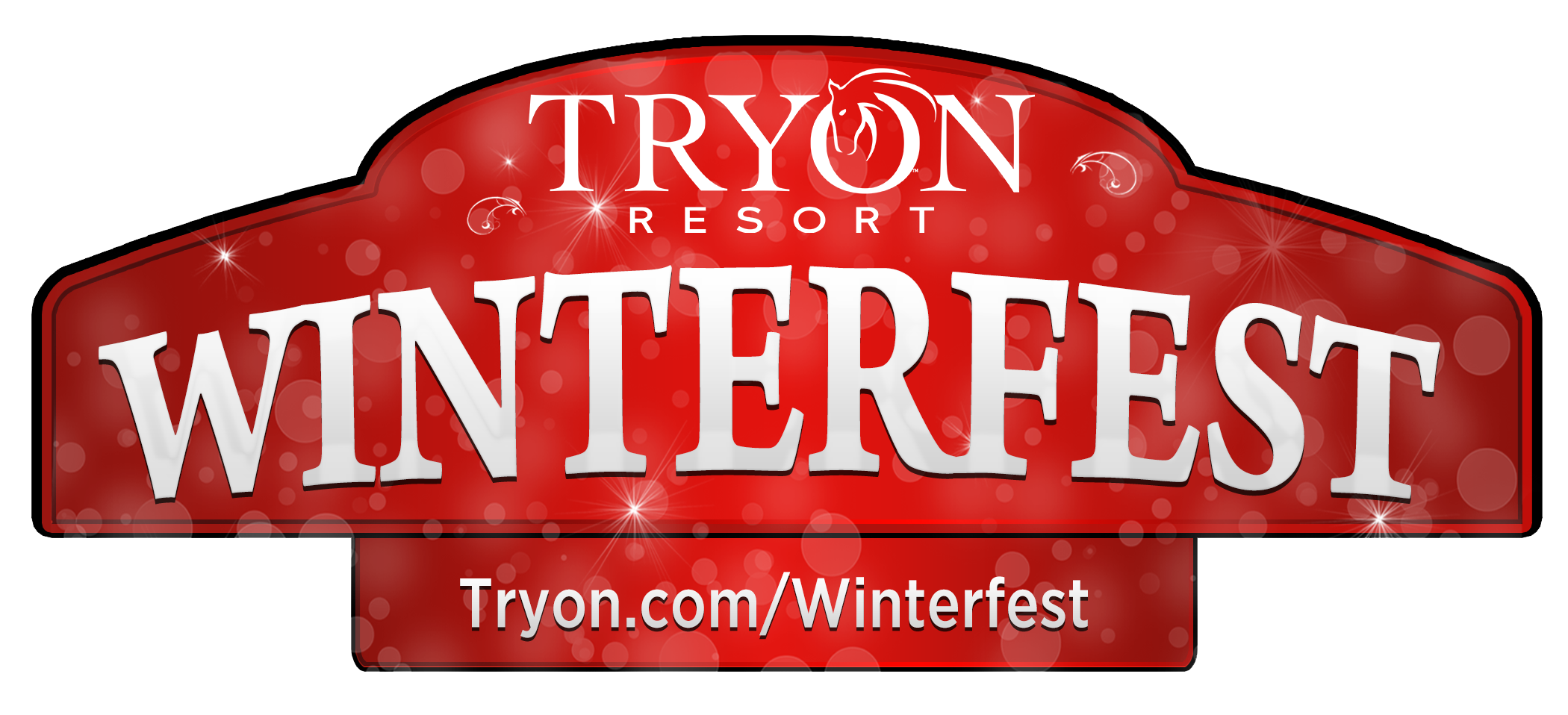 Tryon Resort Winterfest Logo Lockup