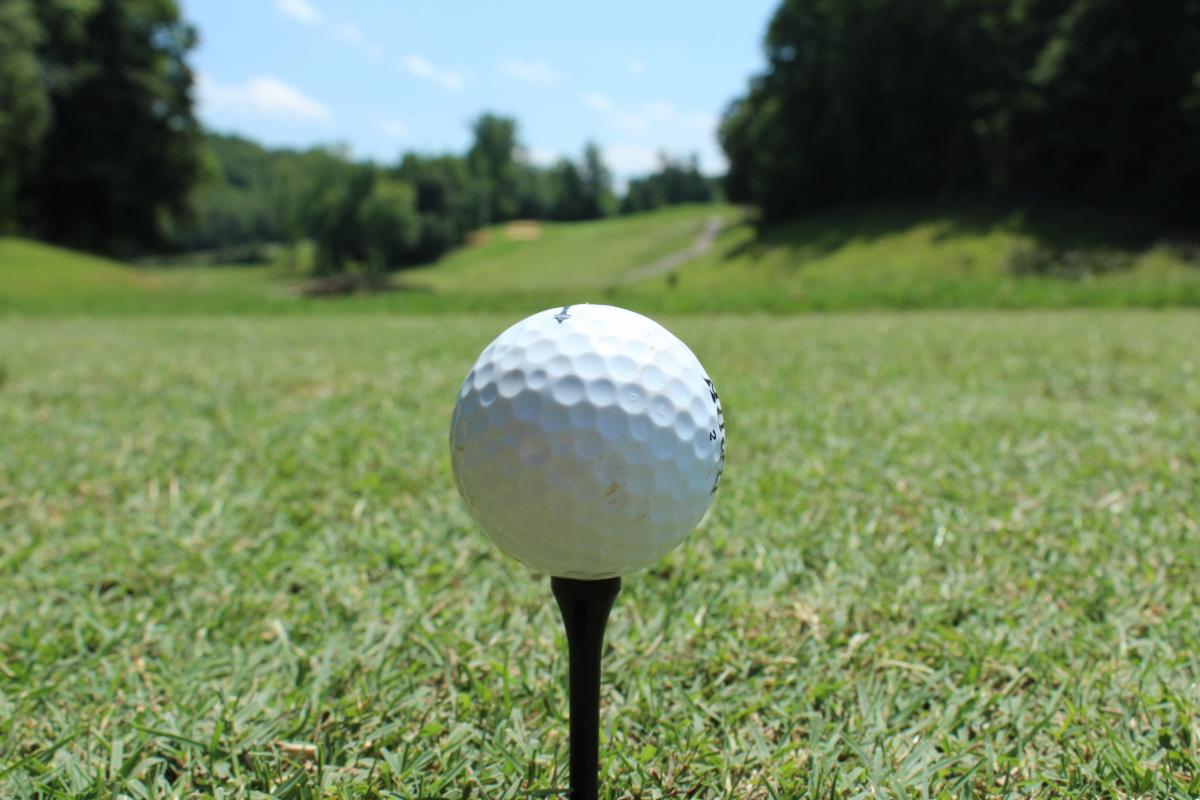 golf closeup