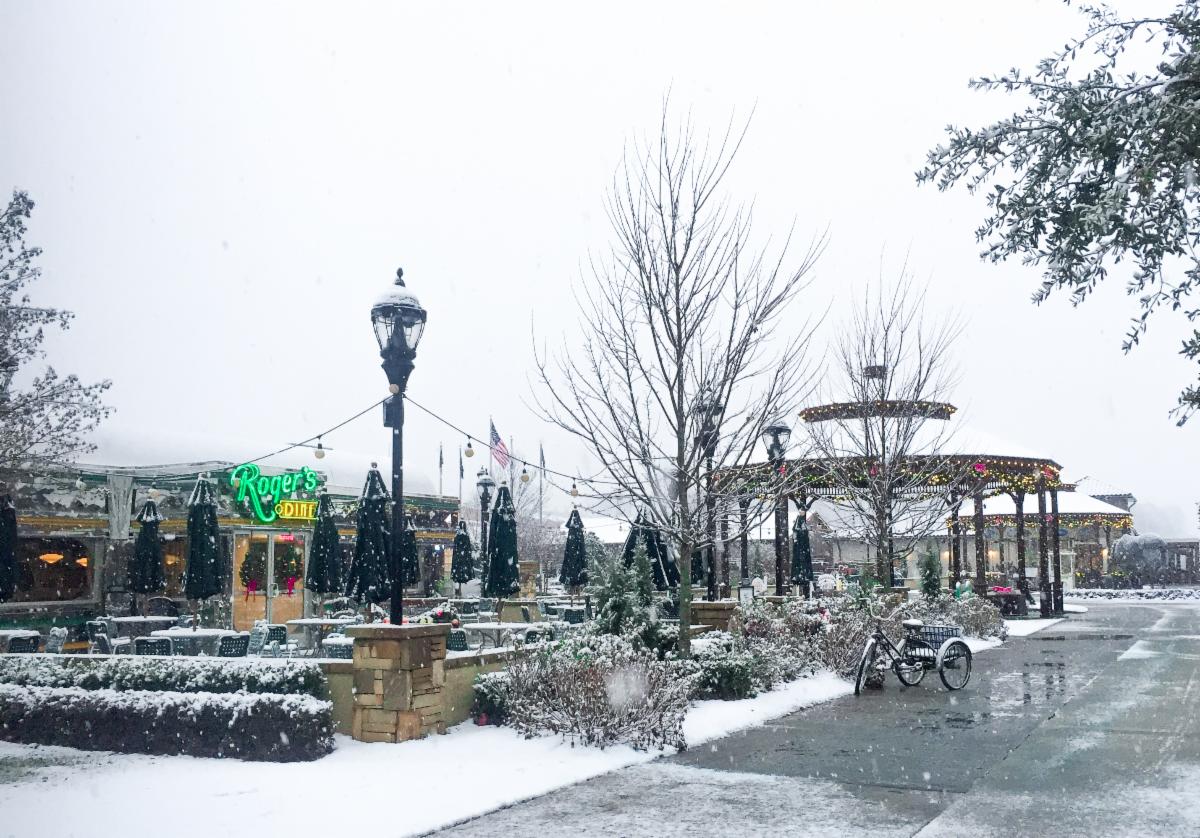 rogers diner snow