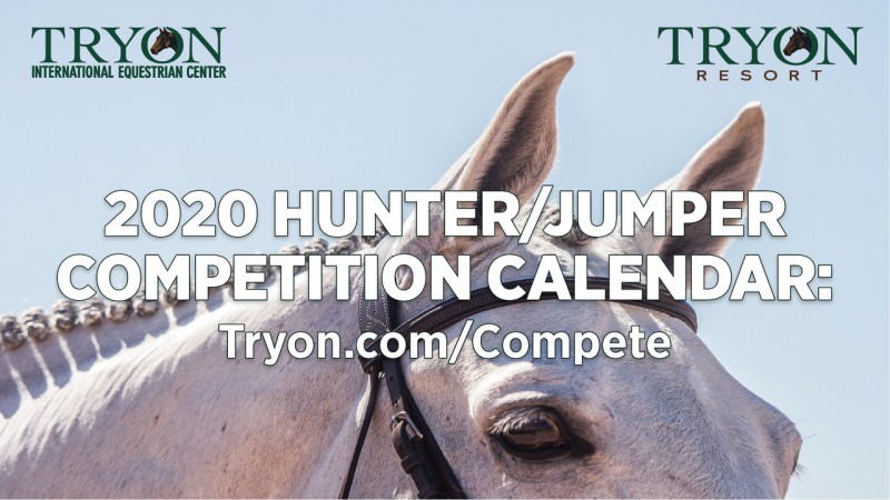 Tryon 2020 Hunter/Jumper calendar
