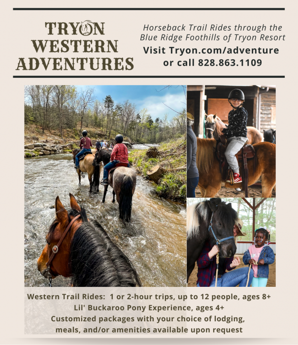 Tryon Western Adventures (4.5 × 5.2 in)