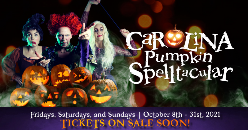 Carolina Pumpkin Spelltacular: October 8-31