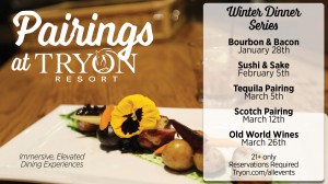 Pairings at Tryon Resort: Winter Dinner Series