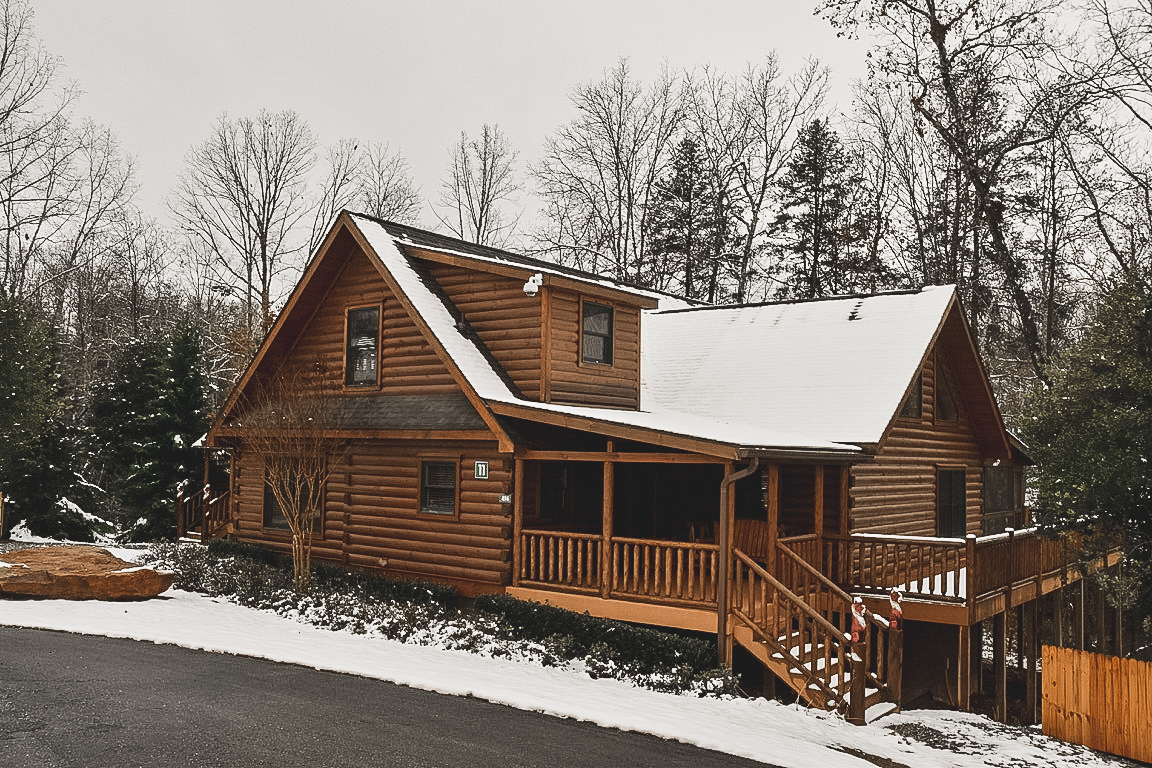 snow cabin